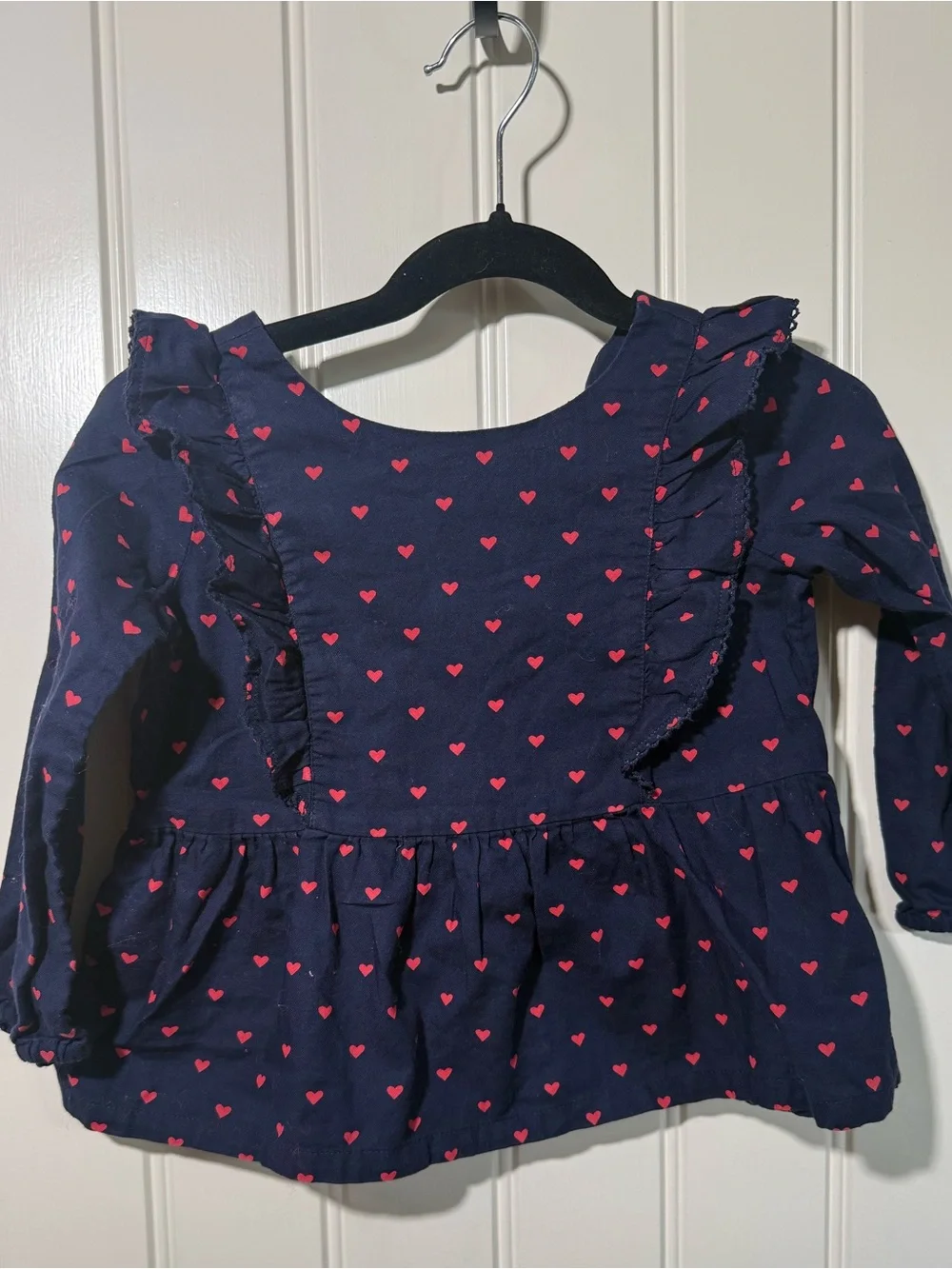 Red hearts and Ruffles
